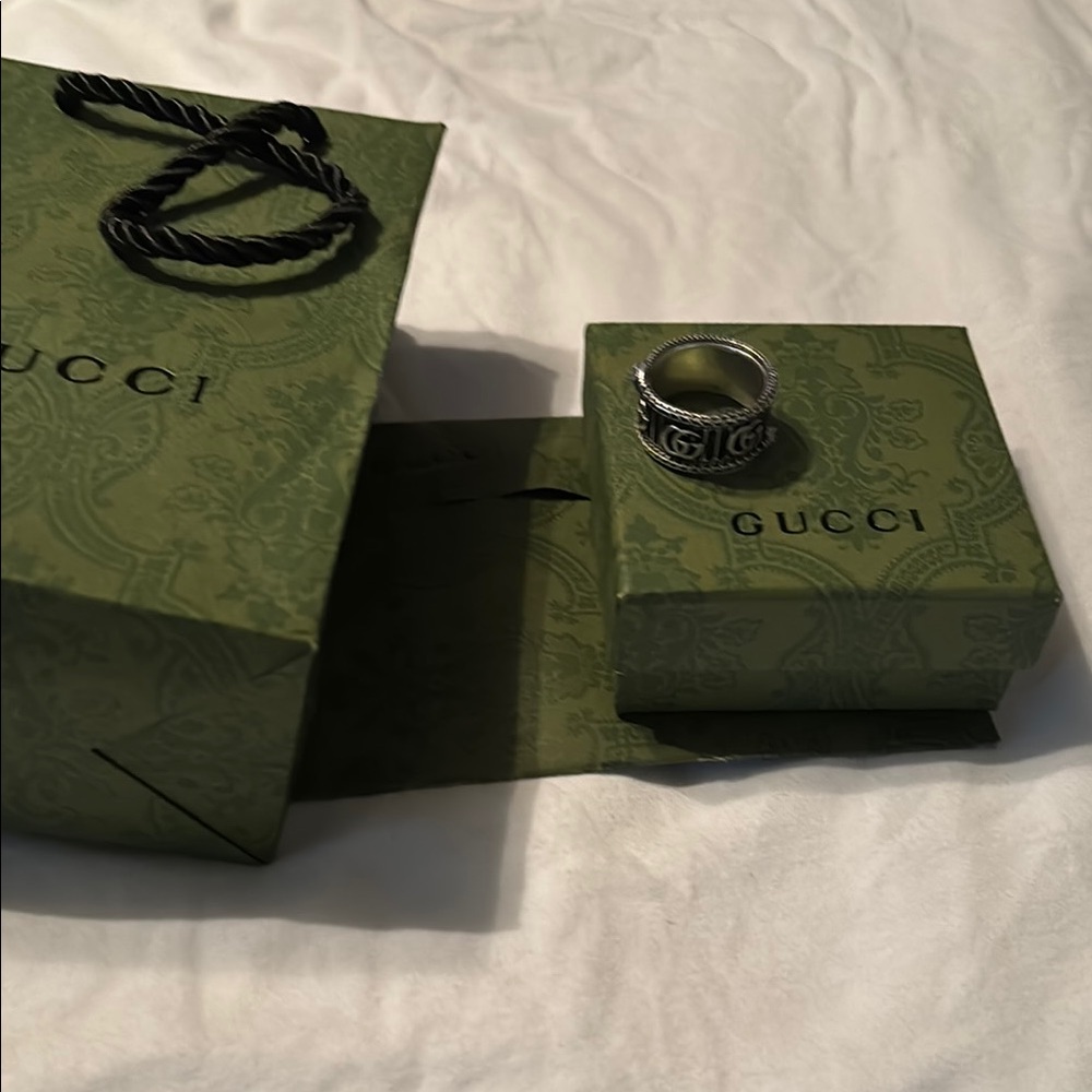 Gucci Silver Jewelry Ring